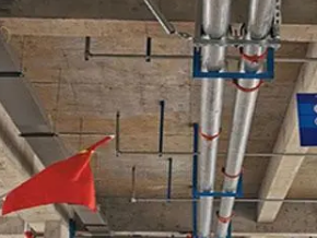 苏尼特右管廊支架的安装方法